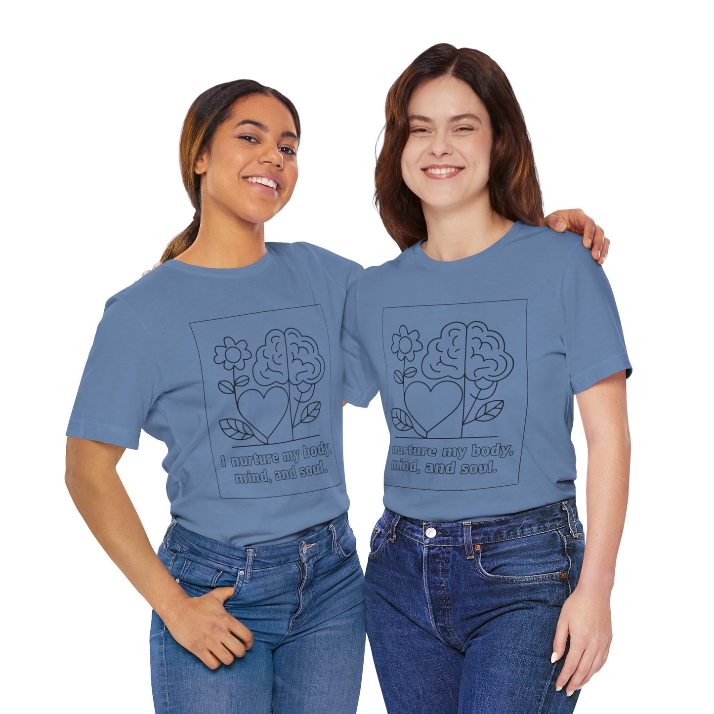 Nurture My Body, Mind & Soul – Affirmation Tee