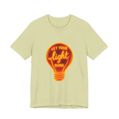 Let Your Light Shine – Jersey Short Sleeve Tee