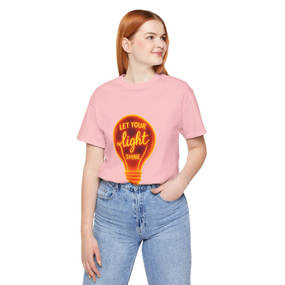 Let Your Light Shine – Jersey Short Sleeve Tee