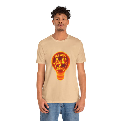 Let Your Light Shine – Jersey Short Sleeve Tee