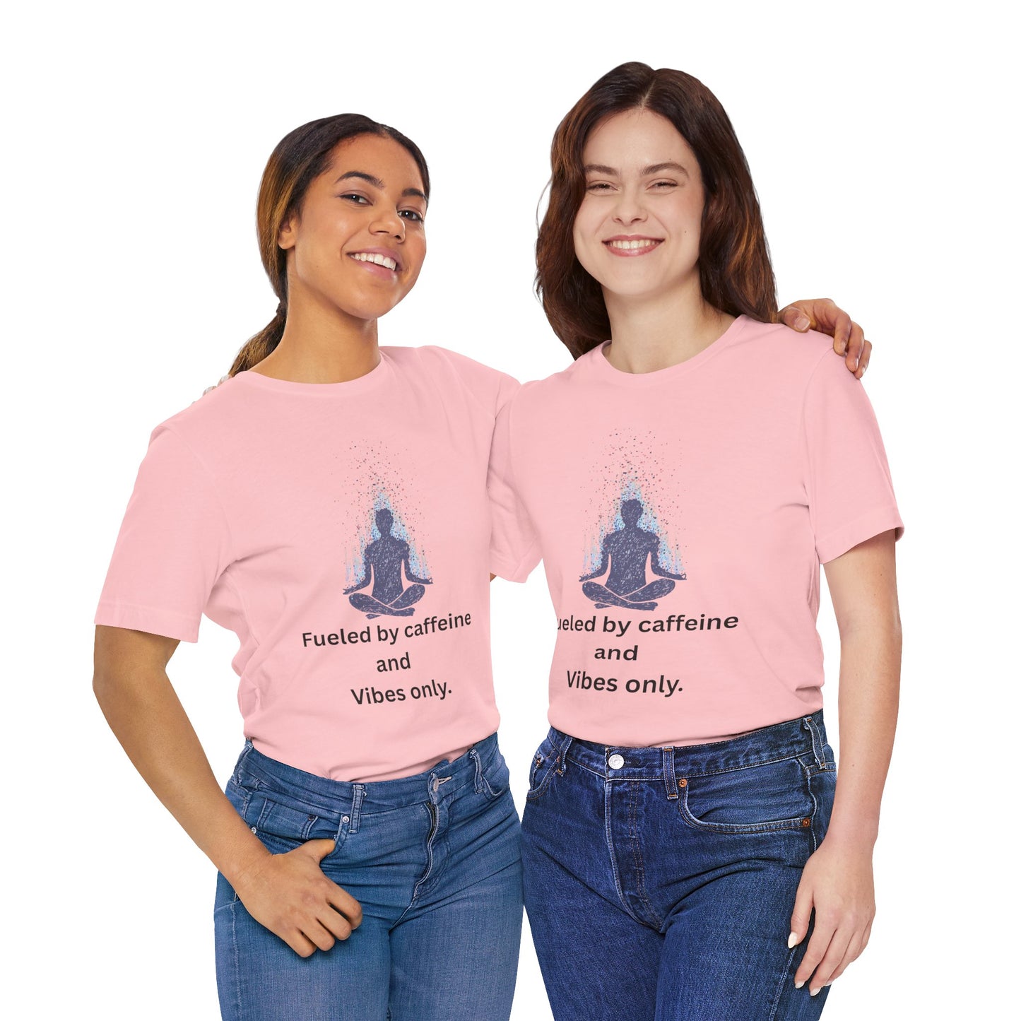 Fueled by Caffeine and Vibes – Jersey Short Sleeve Tee