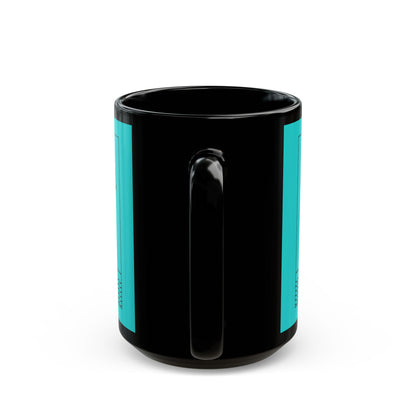 Teal  Full of Courage Lion Affirmation Mug