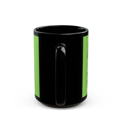 I Release Negativity and Welcome Positivity — Fresh Green Design Ceramic Mug