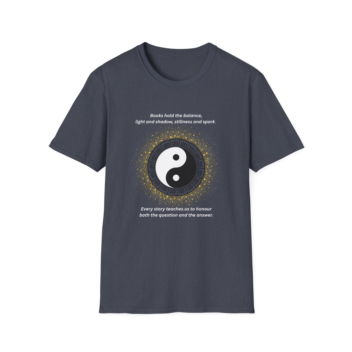 Yin Yang Inspirational T-Shirt – Unisex Tee for Balance, Mindfulness & Inner Peace