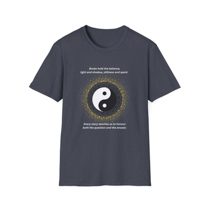 Yin Yang Inspirational T-Shirt – Unisex Tee for Balance, Mindfulness & Inner Peace