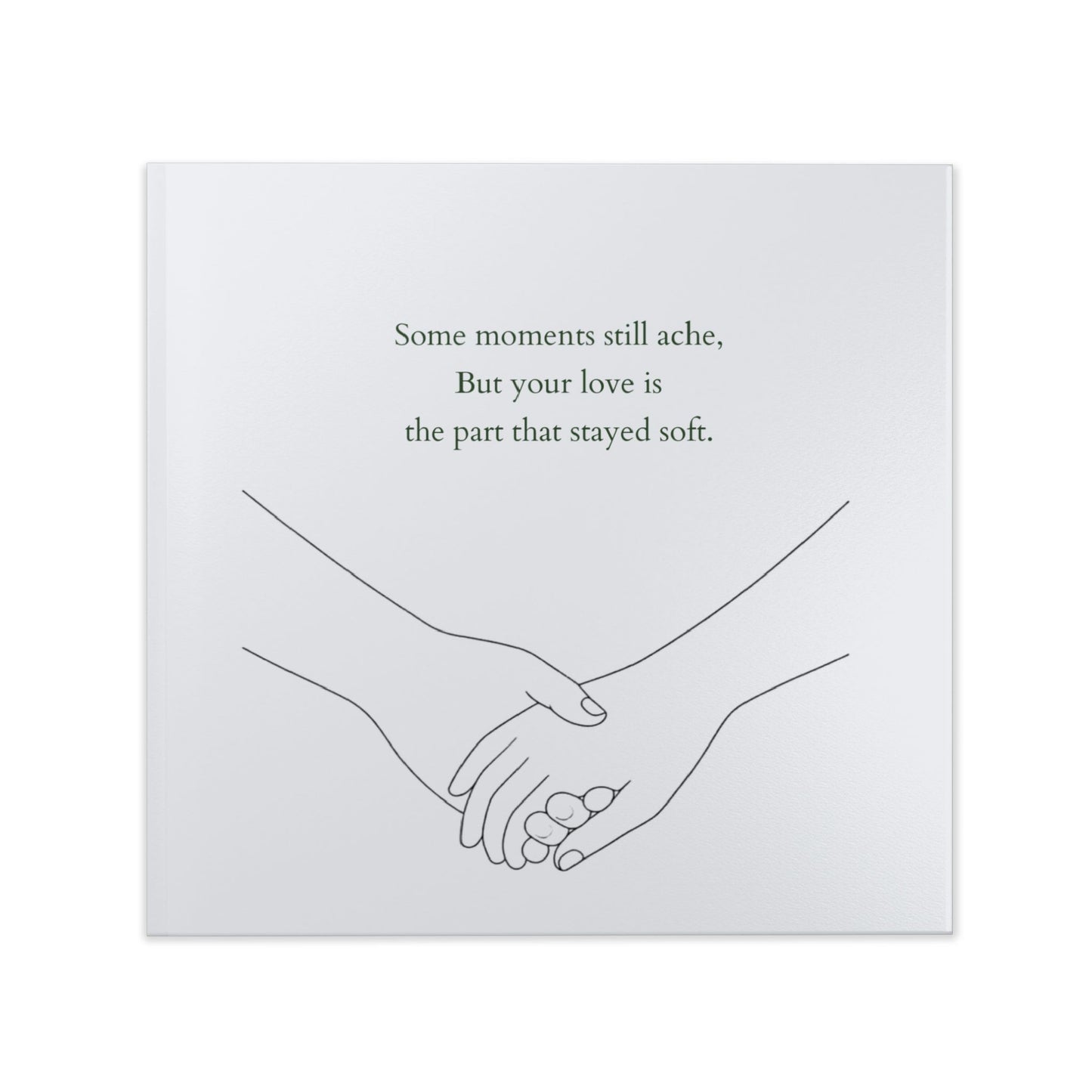 Grey Hardcover Photo Book — Some Moments Still Ache