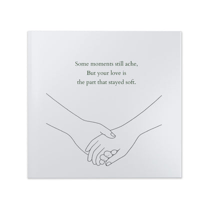 Grey Hardcover Photo Book — Some Moments Still Ache