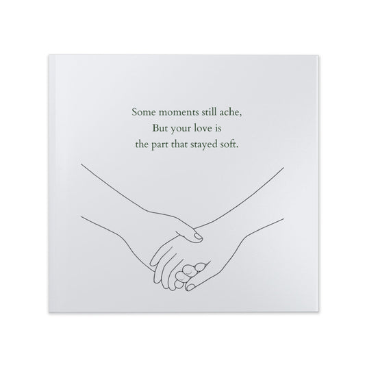 Grey Hardcover Photo Book — Some Moments Still Ache