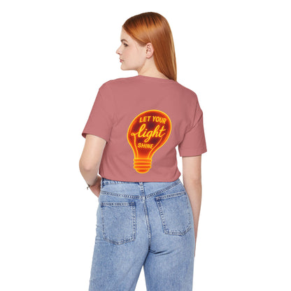 Let Your Light Shine – Jersey Short Sleeve Tee