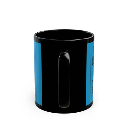 I Release Negativity and Welcome Positivity — Blue Design Ceramic Mug