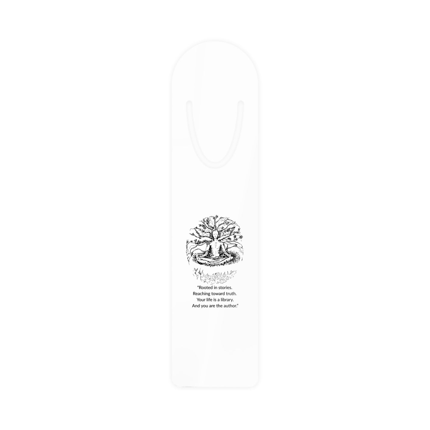 Aluminum Bookmark — Rooted in Stories Edition