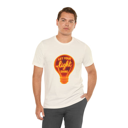 Let Your Light Shine – Jersey Short Sleeve Tee