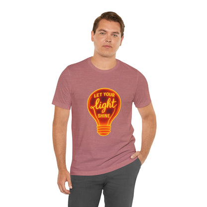 Let Your Light Shine – Jersey Short Sleeve Tee