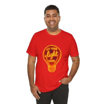 Let Your Light Shine – Jersey Short Sleeve Tee