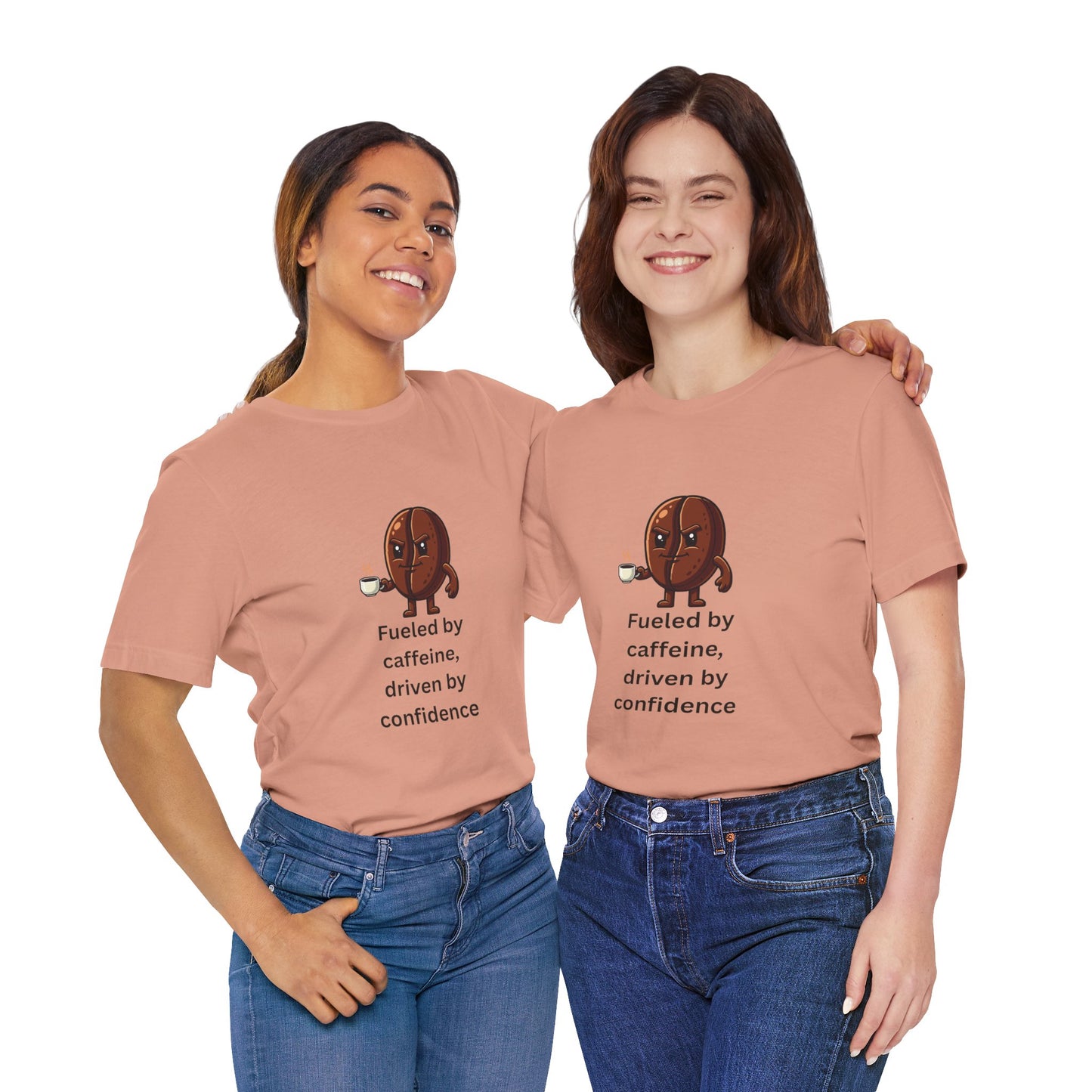 Fueled by Caffeine, Driven by Confidence – Jersey Short Sleeve Tee