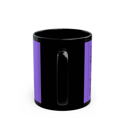 I Release Negativity and Welcome Positivity — Purple Design Ceramic Mug