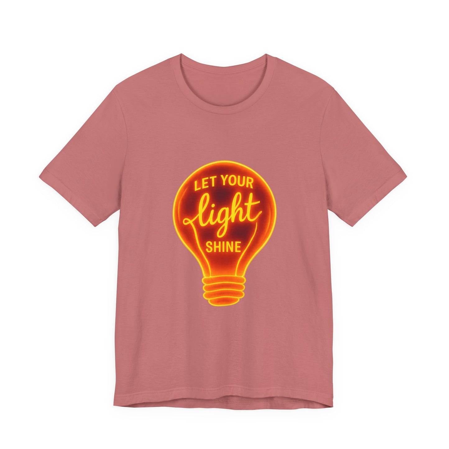 Let Your Light Shine – Jersey Short Sleeve Tee
