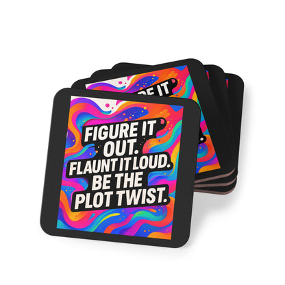 Figure It Out — Inspirational Drink Coasters