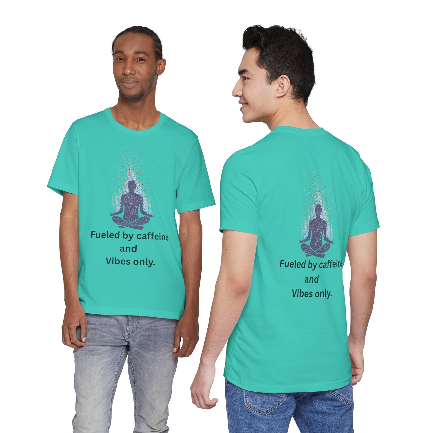 Fueled by Caffeine and Vibes – Jersey Short Sleeve Tee