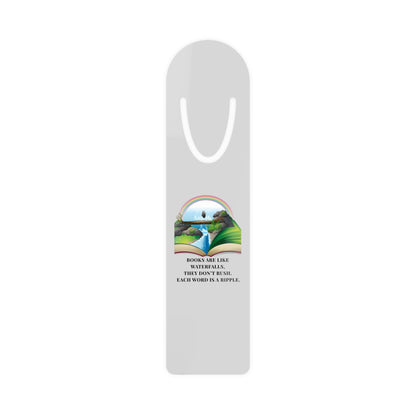Aluminum Bookmark — A Quiet Moment Between Pages