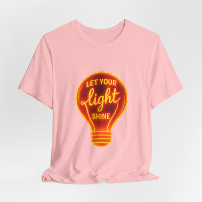 Let Your Light Shine – Jersey Short Sleeve Tee