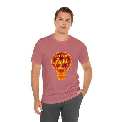 Let Your Light Shine – Jersey Short Sleeve Tee