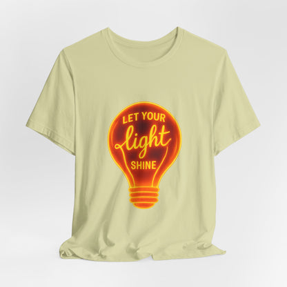 Let Your Light Shine – Jersey Short Sleeve Tee