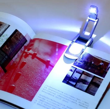 Folding Book Light Portable LED Reading Light for Books and Bedside