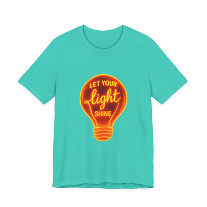 Let Your Light Shine – Jersey Short Sleeve Tee