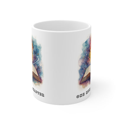 "One More Chapter" – Ceramic Coffee Cup 11oz