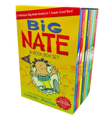 Big Nate 8-Book Box Set – The Ultimate Collection for Young Readers