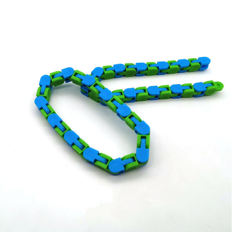 Stress Relief Fidget Chain Bracelet – Anti-Anxiety Toy for Adults & Kids