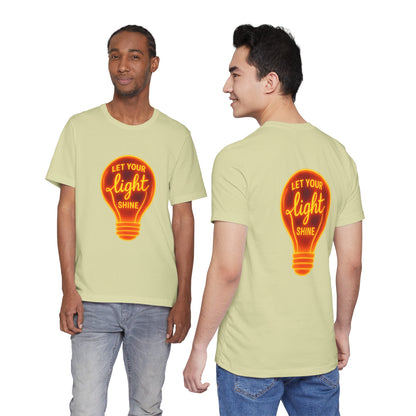 Let Your Light Shine – Jersey Short Sleeve Tee