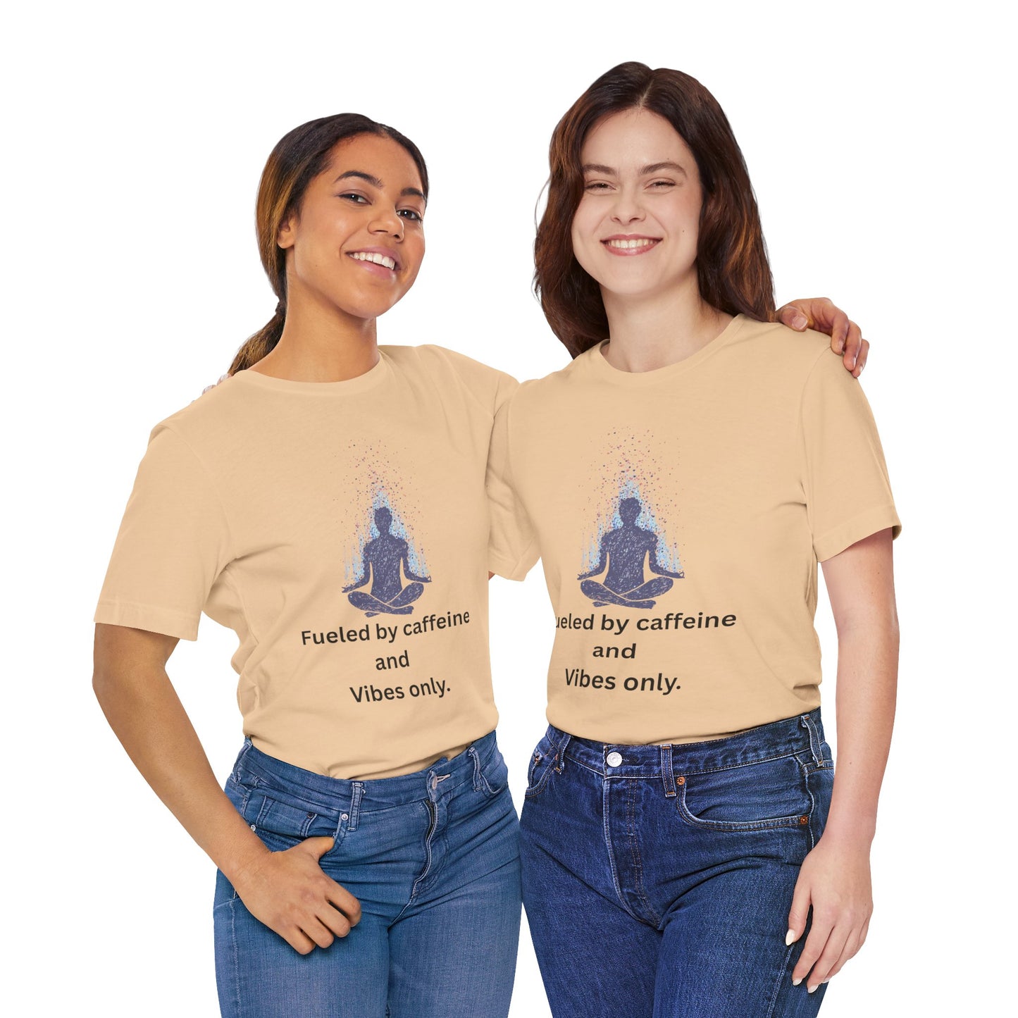 Fueled by Caffeine and Vibes – Jersey Short Sleeve Tee