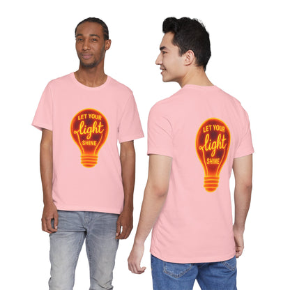 Let Your Light Shine – Jersey Short Sleeve Tee