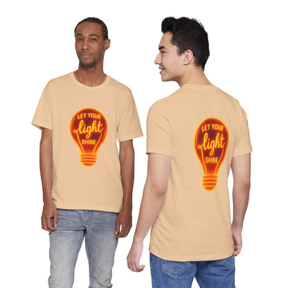 Let Your Light Shine – Jersey Short Sleeve Tee