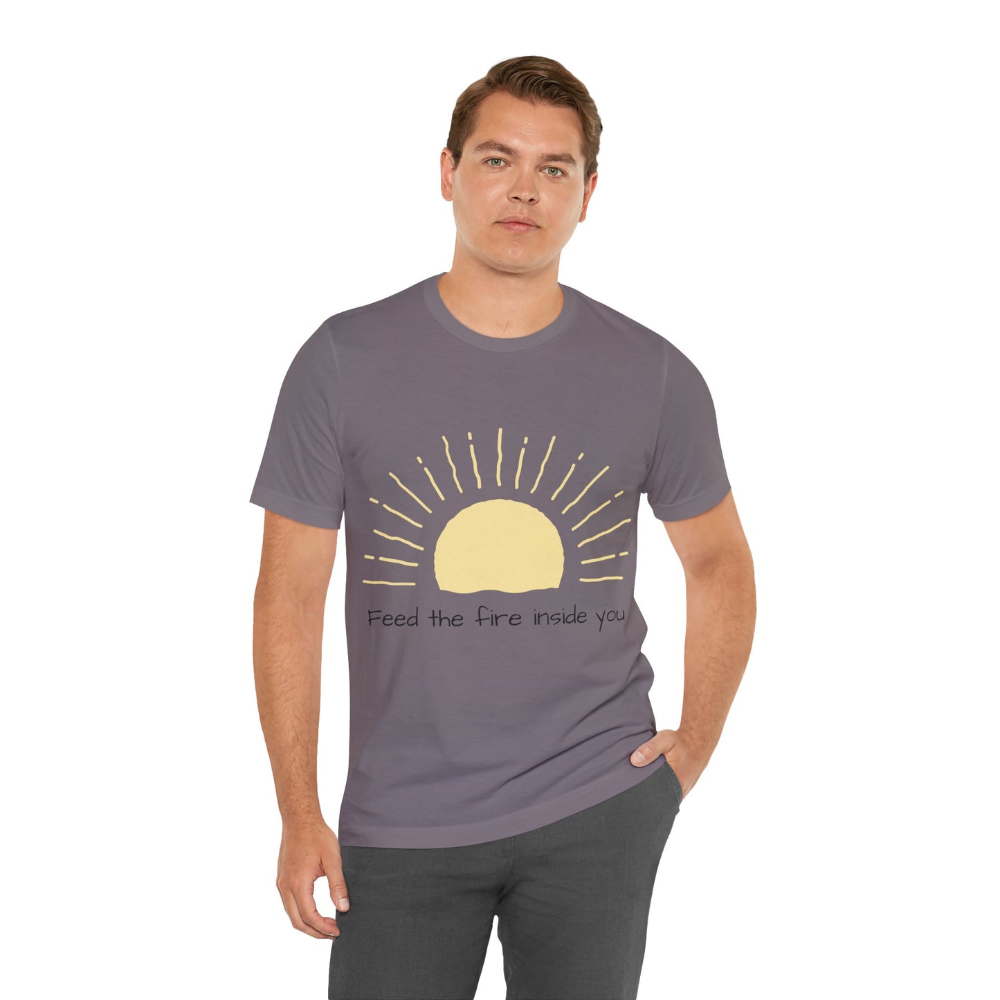 Feed the Fire Inside You – Jersey Short Sleeve Tee