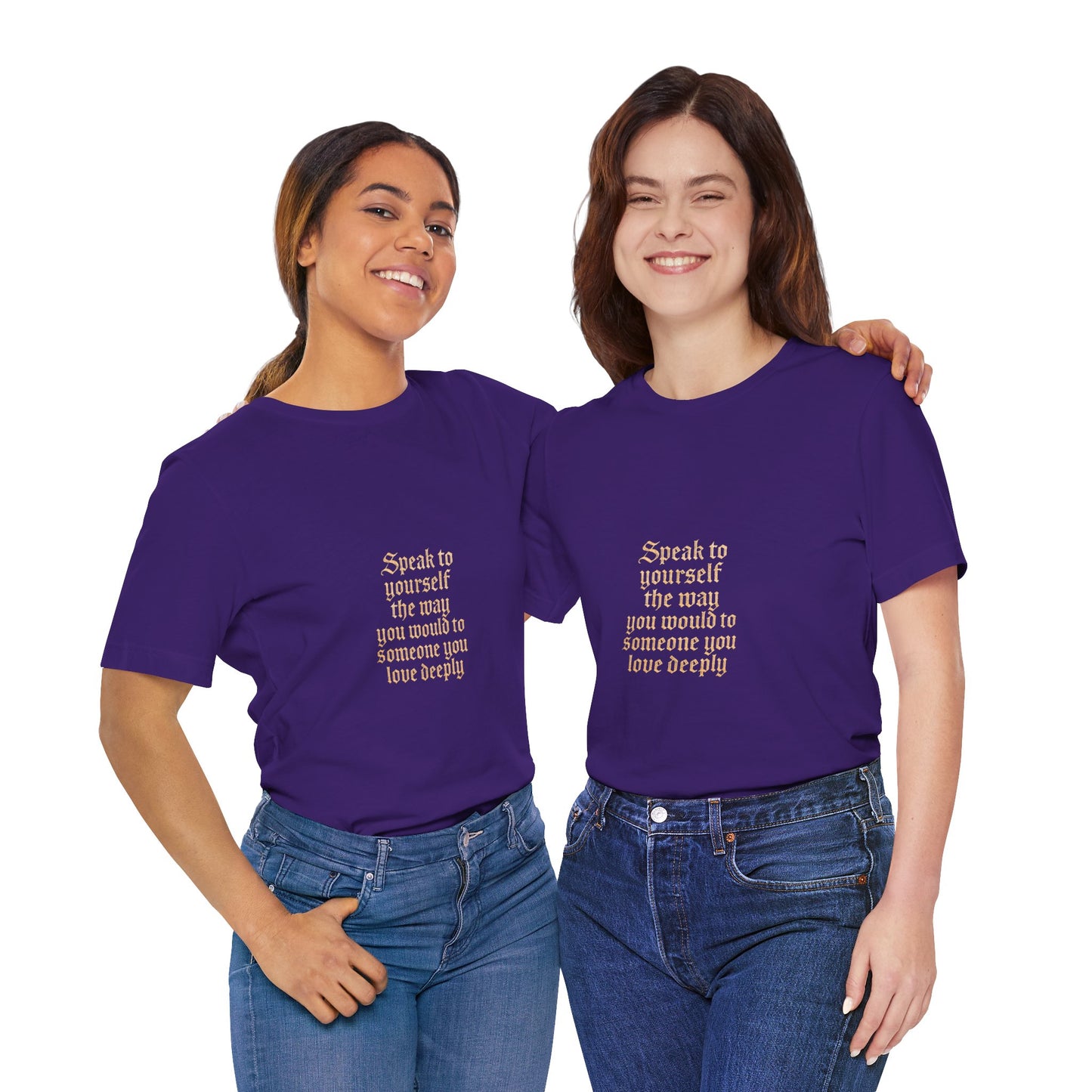 Speak to Yourself – Jersey Short Sleeve Tee