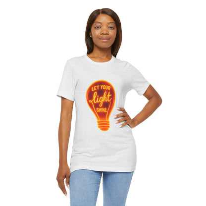 Let Your Light Shine – Jersey Short Sleeve Tee