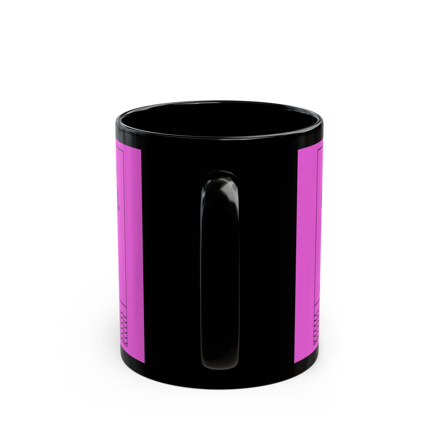 Pink Full of Courage Lion Affirmation Mug