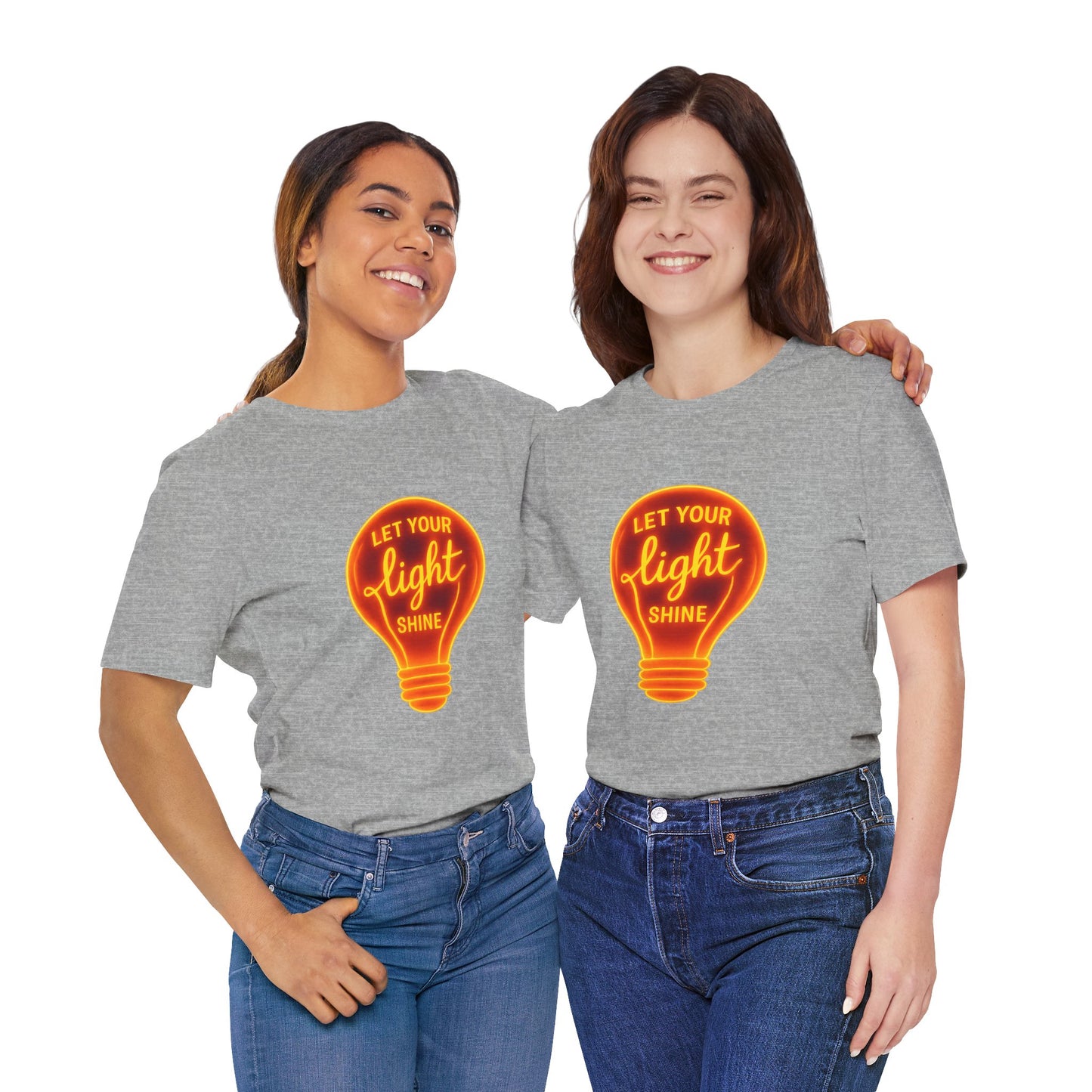Let Your Light Shine – Jersey Short Sleeve Tee