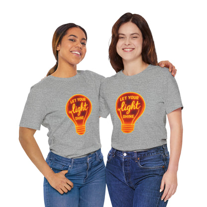 Let Your Light Shine – Jersey Short Sleeve Tee