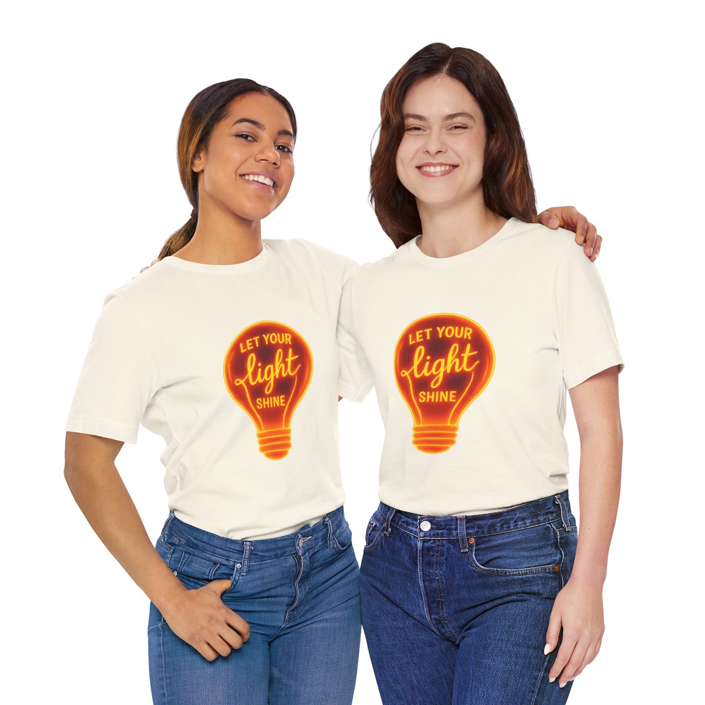 Let Your Light Shine – Jersey Short Sleeve Tee