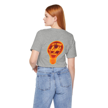 Let Your Light Shine – Jersey Short Sleeve Tee