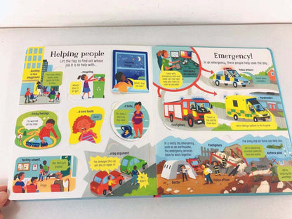 Usborne Lift-the-Flap Encyclopedia For Curious Minds & Young Hearts