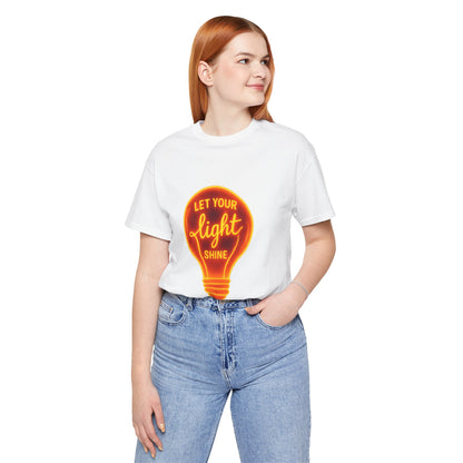 Let Your Light Shine – Jersey Short Sleeve Tee