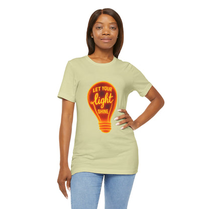 Let Your Light Shine – Jersey Short Sleeve Tee