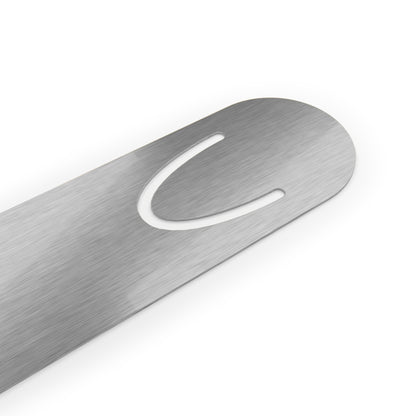 Brown Aluminium Bookmark — Books Are Like Waterfalls