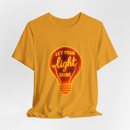 Let Your Light Shine – Jersey Short Sleeve Tee