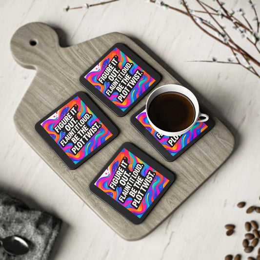 Figure It Out — Inspirational Drink Coasters